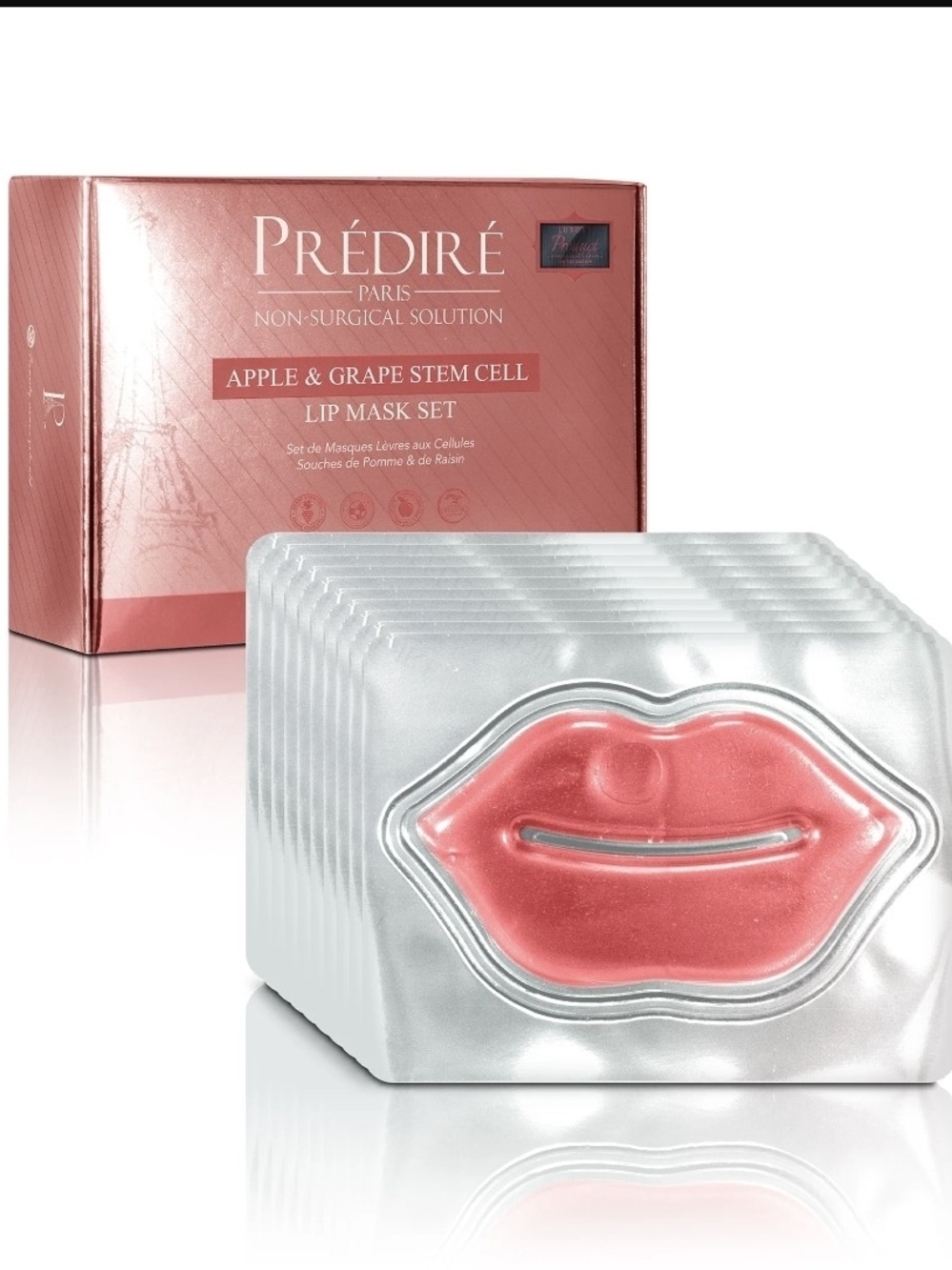 Prédiré Paris Non-Surgical Lip Mask Set (10 Patches) Brand New Sealed